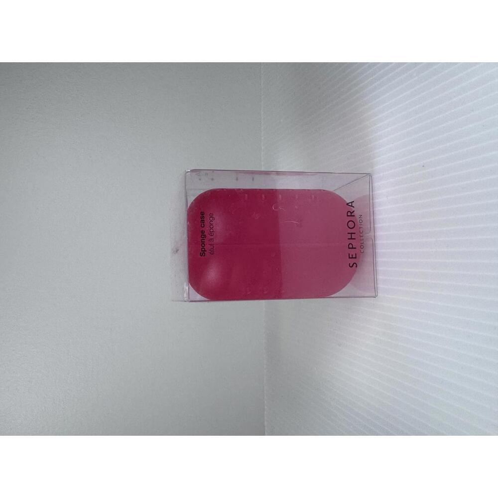 Sephora Sponge Case - Pink Travel Storage